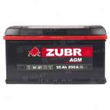 Аккумулятор ZUBR AGM (95 Ah) 850 A, 12 V Обратная, R+