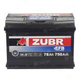 Аккумулятор ZUBR EFB (78 Ah) 750 A, 12 V Обратная, R+ ZU780F