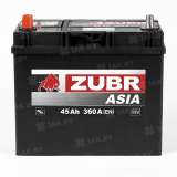 Аккумулятор ZUBR Ultra Asia (45 Ah) 400 A, 12 V Прямая, L+ B24 ZU451J