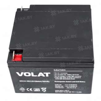 Аккумулятор VOLAT (28 Ah,12 V) AGM 166x175x125 8 кг 3
