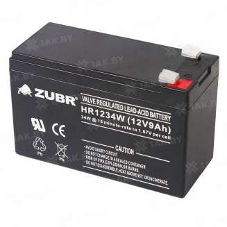 Аккумулятор ZUBR (9 Ah,12 V) AGM 151х98х94 2.6 кг 3