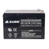Аккумулятор ZUBR (12 Ah,12 V) AGM 151x98x94 4 кг