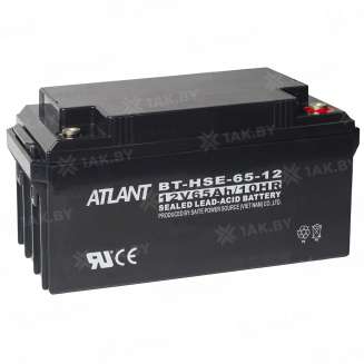 Аккумулятор ATLANT (65 Ah) , 12 V 0