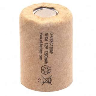 Аккумуляторный элемент SUNER Ni-CD 4/5SC power type 10C (1.2 V, 1200 mАh)