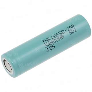 Samsung Li-ion INR18650-20R (3.6 V, 2.0Аh, 22A)