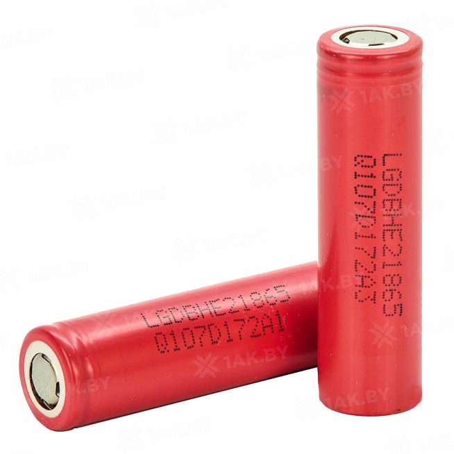 LG Li-ion ICR18650-HE2 (3.6 V, 2.5Аh, 20A) 1