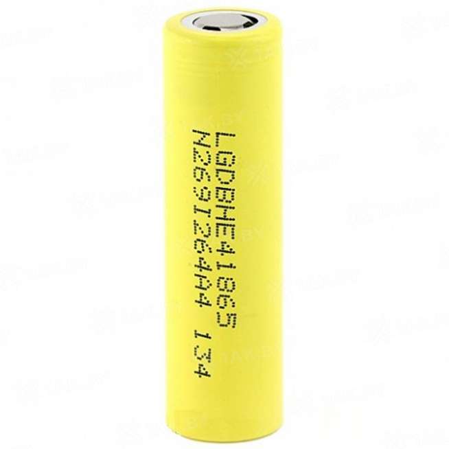 LG Li-ion ICR18650-HE4 (3.7 V, 2.5Аh, 20A) 0