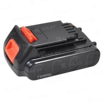 Аккумулятор для электроинструмента BLACK&amp;DECKER ASL188K (ASL Series p/n:LBXR20) 20 V 2 Ah арт. TSB-015-BD20-20L 0