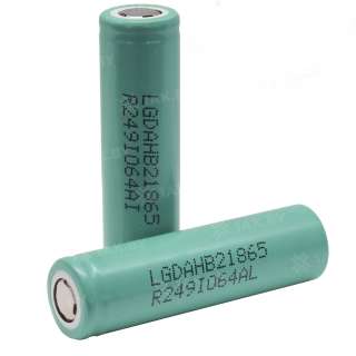 LG Li-ion ICR18650-HB2  (3.65 В, 1500 мАч, 30А)