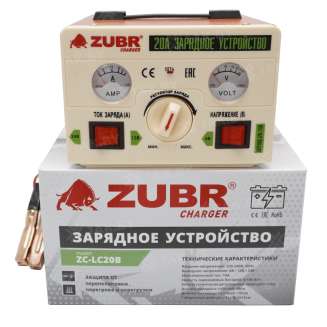 Зарядное устройство ZUBR (6V/12V/24V, 0-10A) 2