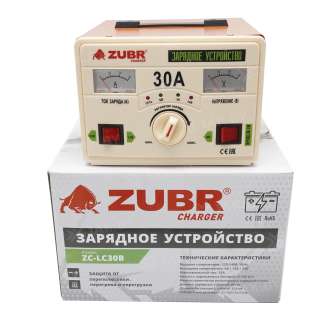 Зарядное устройство ZUBR (6V/12V/24V, 0-15A) 1