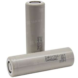 Samsung Li-ion INR21700-30T (3.6 В, 3000 мАч, 35А)