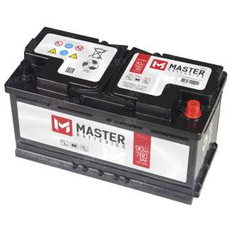 Аккумулятор MASTER BATTERIES (90 Ah) 740 A, 12 V Обратная, R+ L5 MB900E 0
