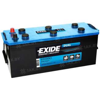 Аккумулятор EXIDE AGM (140 Ah) 750 A, 12 V Обратная, R+ D4 ER660 0