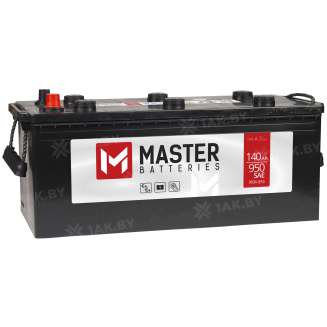Аккумулятор MASTER BATTERIES (140 Ah) 900 A, 12 V Обратная, R+ D4 MB1404E 0