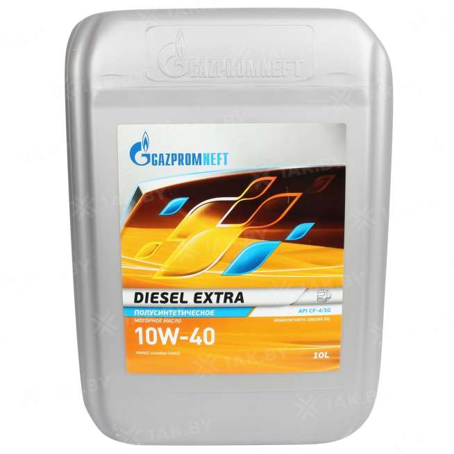 Масло моторное Gazpromneft Diesel Extra 10W-40, 10л, Россия 0