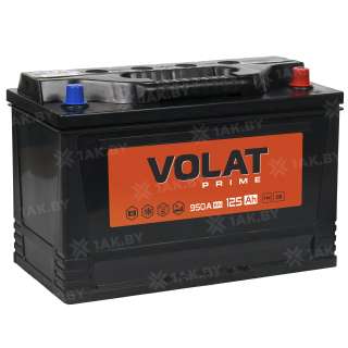 Аккумулятор VOLAT Prime Professional (125 Ah) 950 A, 12 V Обратная, R+ D2 VP1250 Аккумулятор VOLAT Prime Professional (125 Ah) 950 A, 12 V Обратная, R+ D2 VP1250
