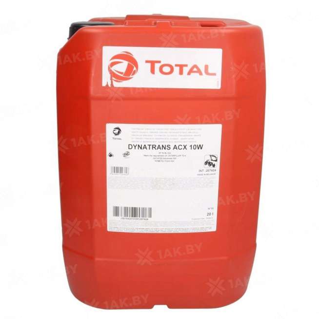 масло трансмиссионное TOTAL DYNATRANS ACX 10W, 20л 0