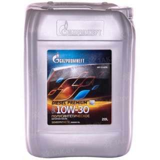 Масло моторное Gazpromneft Diesel Premium 10W-30, 20л, Россия