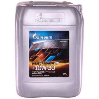 Масло моторное Gazpromneft Diesel Premium 10W-30, 20л, Россия 0