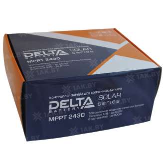 Контроллер заряда для солнечных батарей Delta MPPT 2430 3