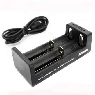 Зарядное устройство XTAR MC2 для аккумуляторных элементов с USB кабелем, Китай 0