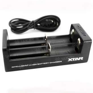 Зарядное устройство XTAR MC2 для аккумуляторных элементов с USB кабелем, Китай 4