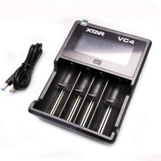 Зарядное устройство XTAR VC4 для аккумуляторных элементов с USB кабелем