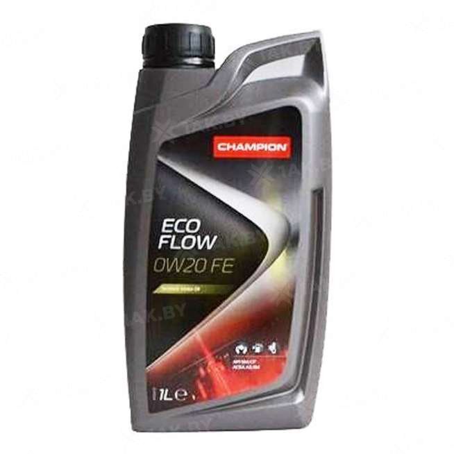 Масло моторное Champion Eco Flow 0W-20 FE 1л. 0
