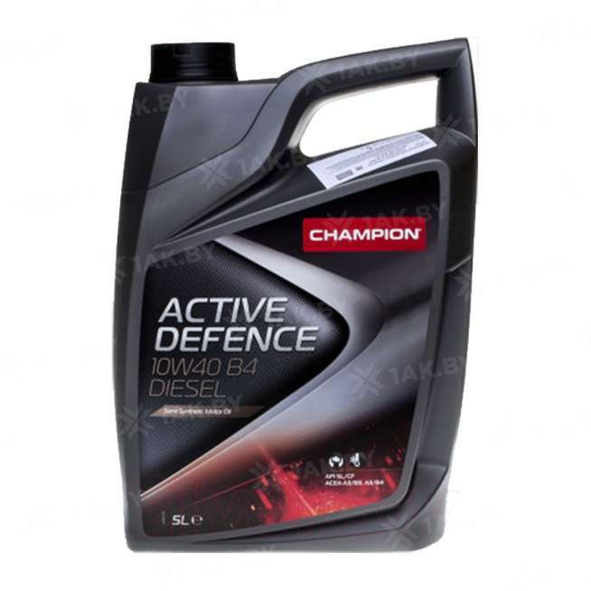 Моторное масло Champion Active Defence 10W-40 B4 Diesel 5л. 0