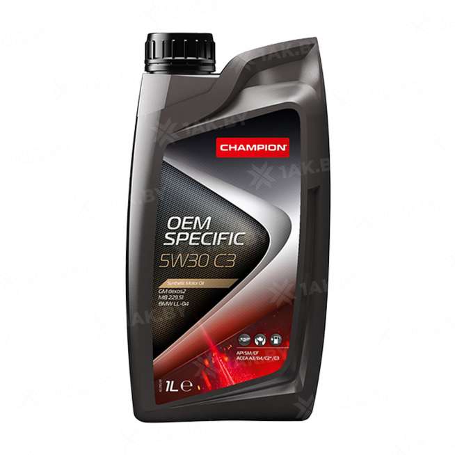 Масло моторное Champion OEM Specific 5W-30 C3 1л. 0