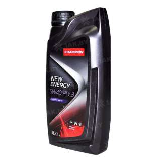 Моторное масло Champion New Energy 5W-40 PI C3 1л.