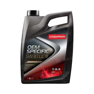 Масло моторное Champion OEM Specific 5W-30 C3 LL III 5л. Масло моторное Champion OEM Specific 5W-30 C3 LL III 5л.