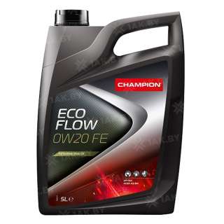 Масло моторное Champion Eco Flow 0W-20 FE 5л. Масло моторное Champion Eco Flow 0W-20 FE 5л.