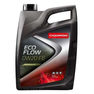 Масло моторное Champion Eco Flow 0W-20 FE 4л. Масло моторное Champion Eco Flow 0W-20 FE 4л.
