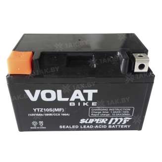 Аккумулятор для мотоцикла VOLAT (10 Ah) 190 A, 12 V Прямая, L+ YTZ10S YTZ10S(MF)Volat 3