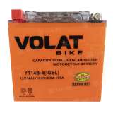 Аккумулятор VOLAT (14 Ah) 155 A, 12 V Прямая, L+ YT14B-4 YT14B-4 (iGEL)Volat