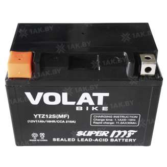 Аккумулятор для мотоцикла VOLAT (11 Ah) 210 A, 12 V Прямая, L+ YTZ12S YTZ12S(MF)Volat 1
