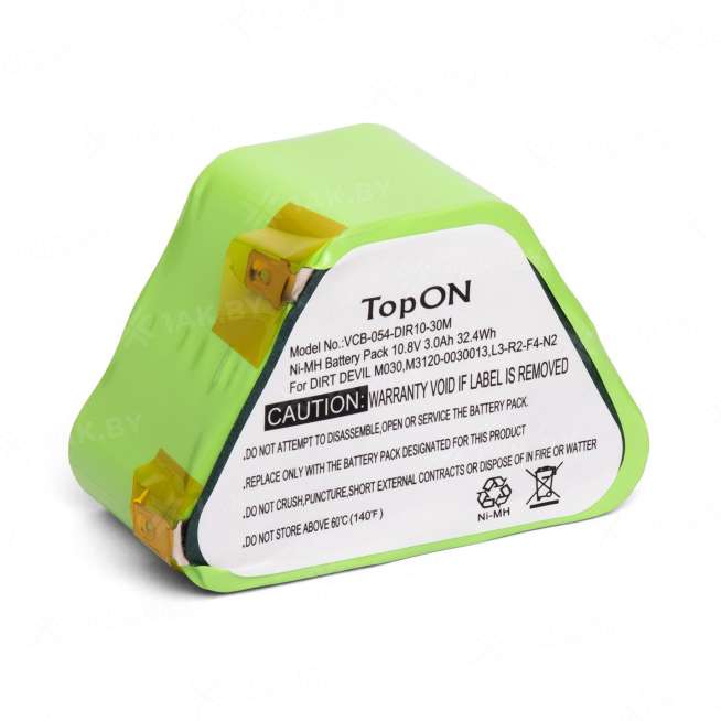 Аккумулятор для пылесосов DIRT DEVIL M3120 (Devil p/n:30013) 10.8 V 3.4 Ah арт. TOP-102932 0