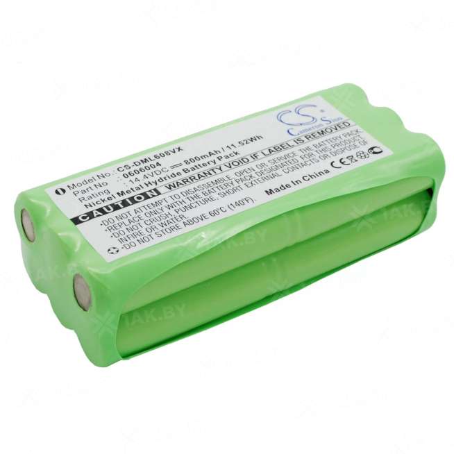 Аккумулятор для пылесосов DIRT DEVIL M606 (Devil p/n:606004) 14.4 V 1.8 Ah арт. P103.00015 0