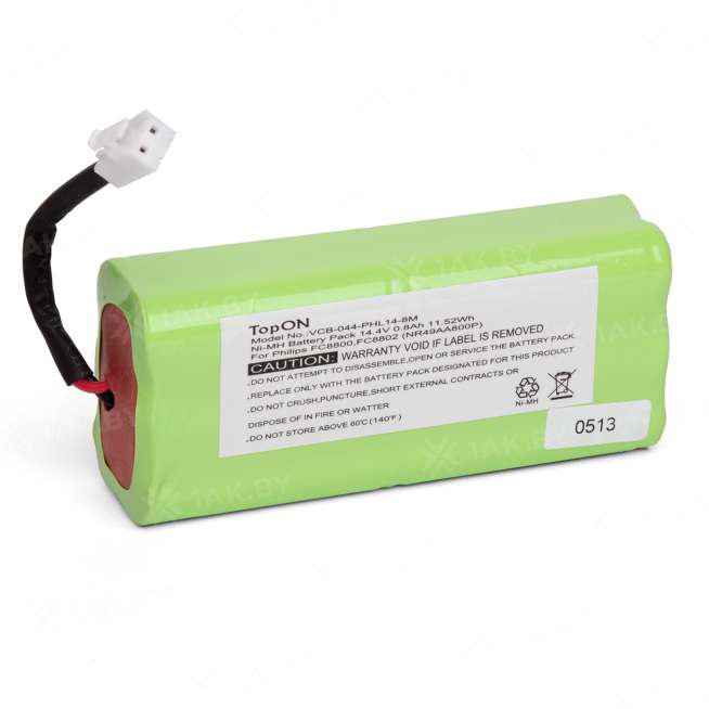 Аккумулятор для пылесосов PHILIPS FC8800 (FC Series p/n:NR49AA800P) 14.4 V 6 Ah арт. TOP-102941 0