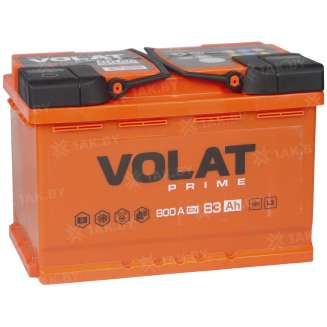 Аккумулятор VOLAT Prime (83 Ah) 800 A, 12 V Обратная, R+ L4 VP830 0