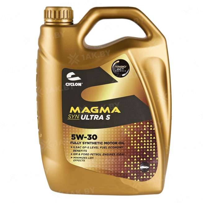 Масло моторное CYCLON MAGMA SYN ULTRA-S 5W-30 4л., Греция 0