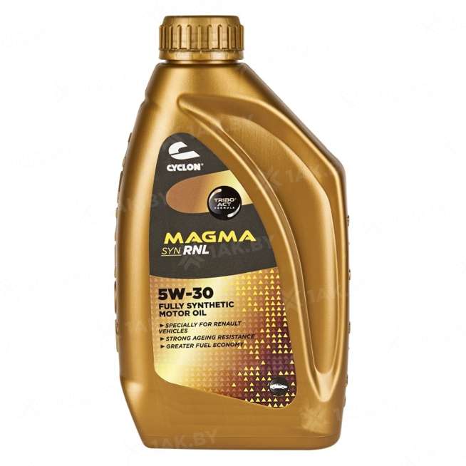 Масло моторное CYCLON MAGMA SYN RNL 5W-30 1л., Греция 0