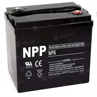 Аккумулятор NPP для ИБП, детского электромобиля, эхолота (180 Ah,6 V) AGM 306х169х220/225 27.5 кг 0