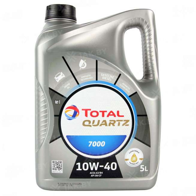 Масло моторное TOTAL QUARTZ 7000 EGY 10W-40, 4 л 0