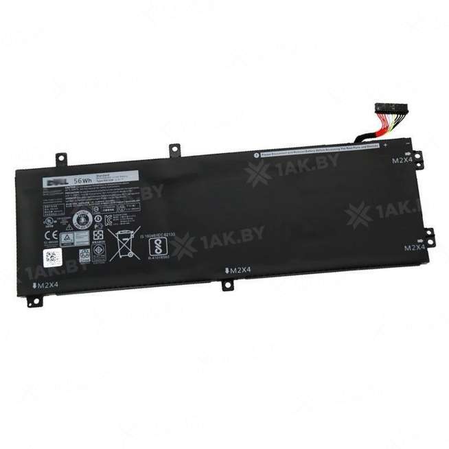 Аккумулятор для ноутбуков DELL 9550 (XPS 15 p/n:01P6KD) 11.4 V 4.85 Ah арт. NBB-00-00014658 0