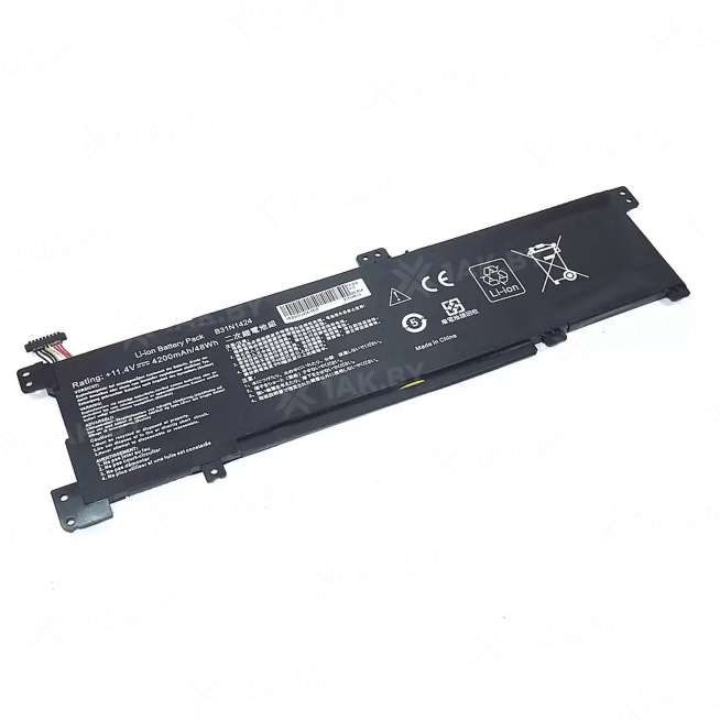 Аккумулятор для ноутбуков ASUS A401L (A Series p/n:B31N1424) 11.4 V 4.2 Ah арт. 065044 0