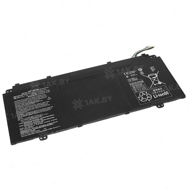 Аккумулятор для ноутбуков ACER S5-371 (Aspire p/n:AP1503K) 11.25 V 4.03 Ah арт. 058521 0