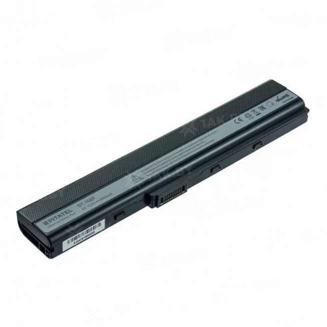 Аккумулятор для ноутбуков ASUS A40 (A Series p/n:A32-K52) 10.8 V 6.8 Ah арт. BT-166P 0